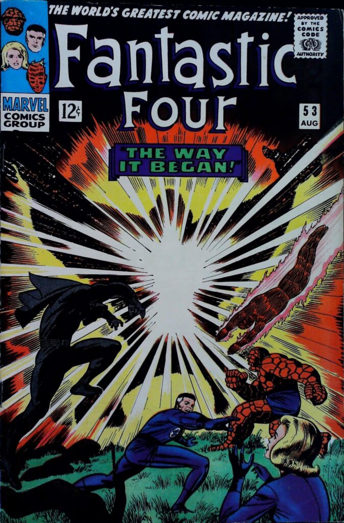 Fantastic Four #53 - 1St Klaw, vue de l'exemplaire