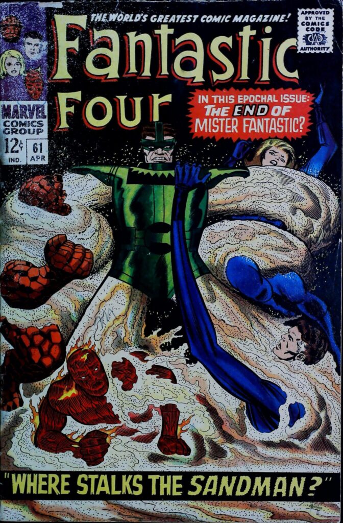 Fantastic Four #61, exemplaire GD 2.0, recto