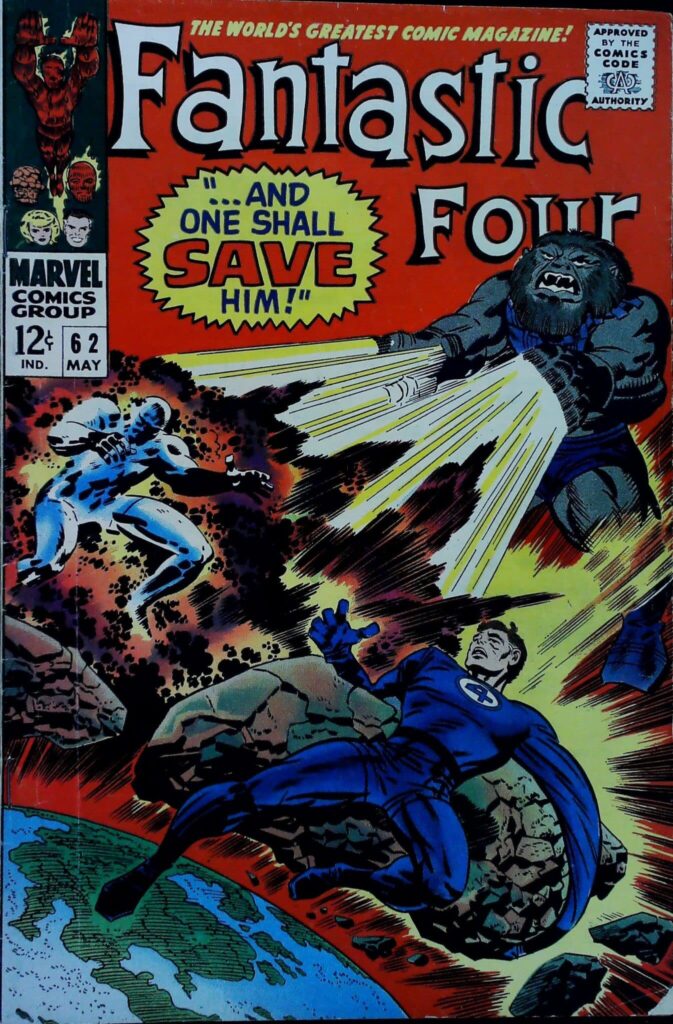 Fantastic Four #62, exemplaire FN- 5.5, recto