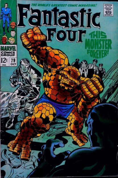 FANTASTIC FOUR (1961) #79 - Marvel - lecubeacomics.com Couverture de FANTASTIC FOUR (1961) #79 - par Jack Kirby - lecubeacomics.com