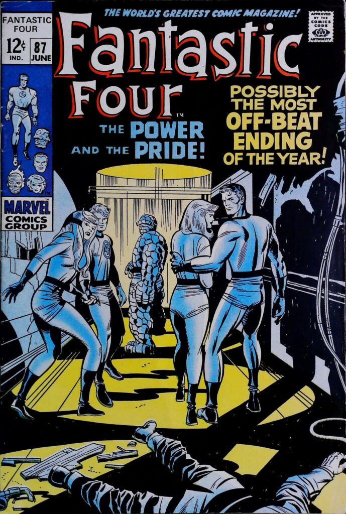 Fantastic Four #87, vue de l'exemplaire