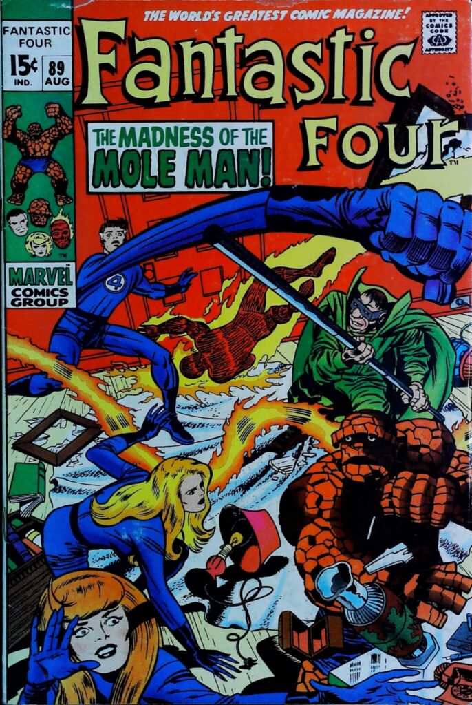 Fantastic Four #89, vue de l'exemplaire
