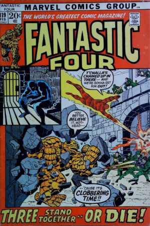 Couverture de FANTASTIC FOUR (1961) #119 - par Joe Sinnott - lecubeacomics.com