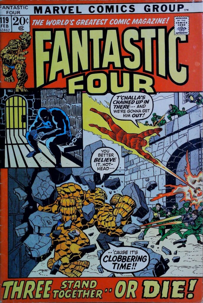 Fantastic Four #119, exemplaire VG/FN 5.0, recto
