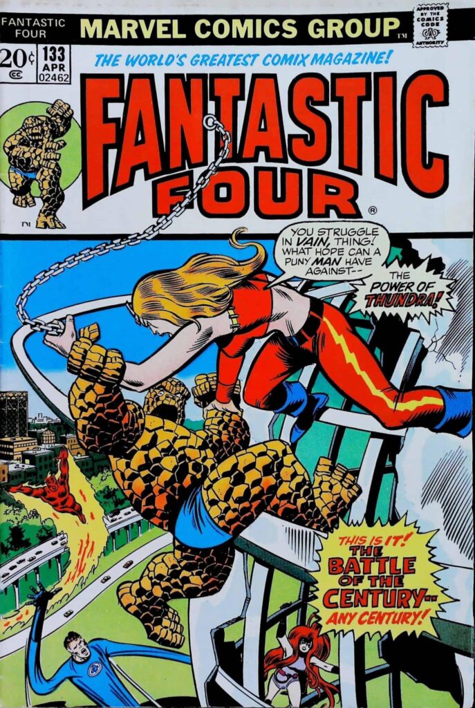 Fantastic Four #133, vue de l'exemplaire