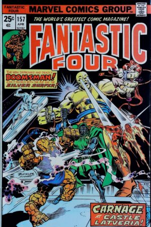 Couverture de FANTASTIC FOUR (1961) #157 - par Rich Buckler - lecubeacomics.com