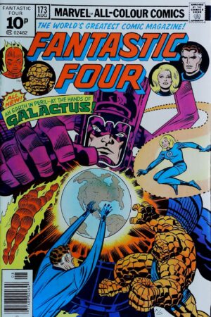 Couverture de FANTASTIC FOUR (1961) #173 - par Jack Kirby - lecubeacomics.com