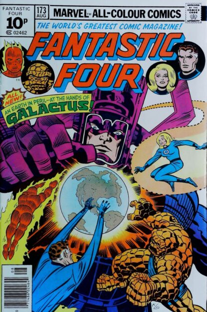 Couverture de FANTASTIC FOUR (1961) #173 - par Jack Kirby - lecubeacomics.com