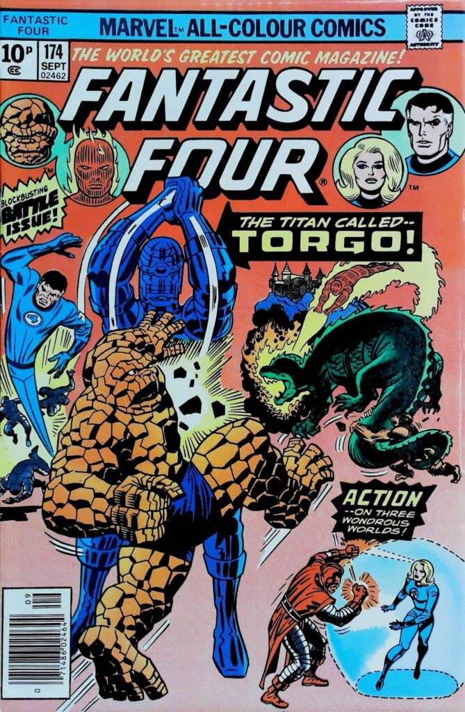 Fantastic Four #174, vue de l'exemplaire