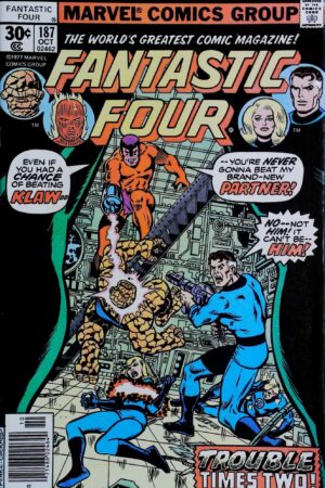 Couverture de FANTASTIC FOUR (1961) #187 - par George Perez - lecubeacomics.com