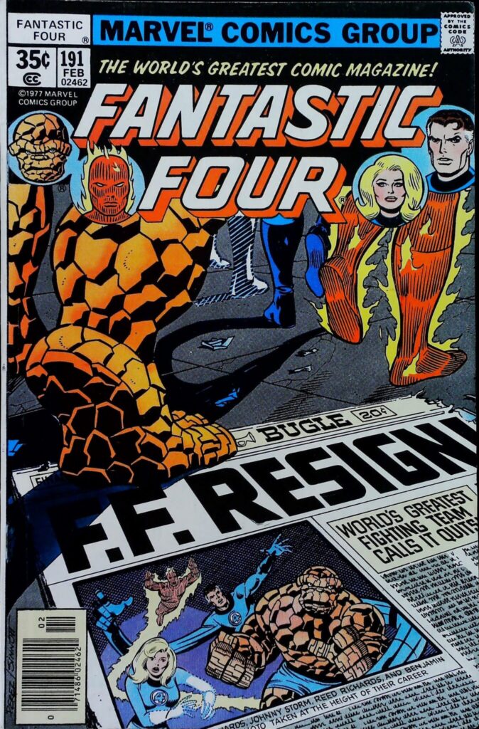 Fantastic Four #191, vue de l'exemplaire