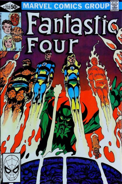 FANTASTIC FOUR (1961) #232 - Marvel - lecubeacomics.com Couverture de FANTASTIC FOUR (1961) #232 - par John Byrne - lecubeacomics.com