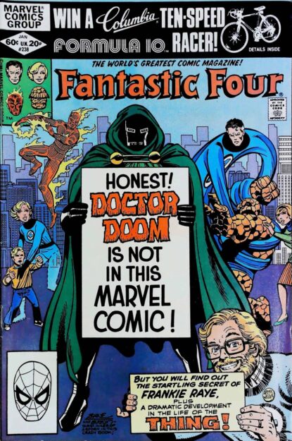FANTASTIC FOUR (1961) #238 - Marvel - lecubeacomics.com Couverture de FANTASTIC FOUR (1961) #238 - par Gaspar Saladino - lecubeacomics.com
