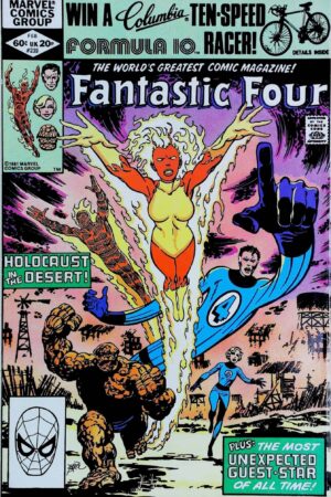 Couverture de FANTASTIC FOUR (1961) #239 - par John Byrne - lecubeacomics.com