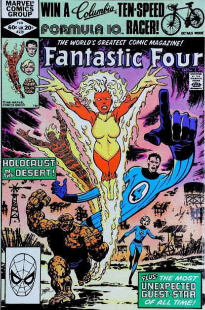FANTASTIC FOUR (1961) #239 - Marvel - lecubeacomics.com Couverture de FANTASTIC FOUR (1961) #239 - par John Byrne - lecubeacomics.com