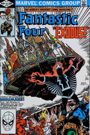 Couverture de FANTASTIC FOUR (1961) #240 - par John Byrne - lecubeacomics.com