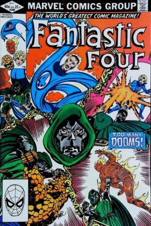 Couverture de FANTASTIC FOUR (1961) #246 - par John Byrne - lecubeacomics.com