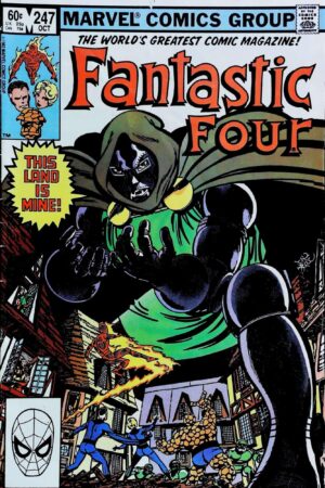 Couverture de FANTASTIC FOUR (1961) #247 - par John Byrne - lecubeacomics.com