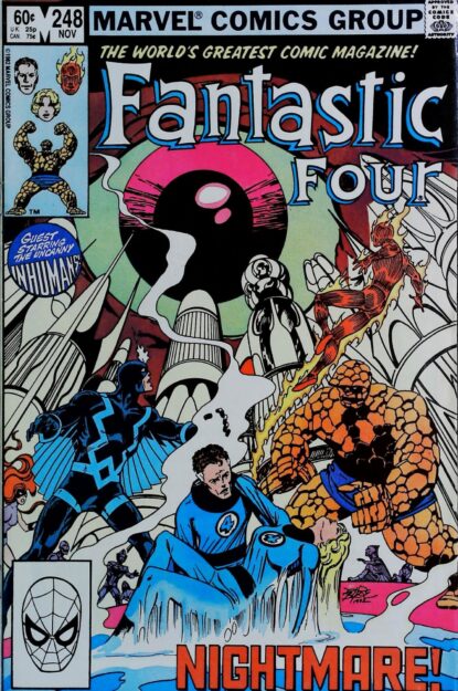 FANTASTIC FOUR (1961) #248 - Marvel - lecubeacomics.com Couverture de FANTASTIC FOUR (1961) #248 - par John Byrne - lecubeacomics.com