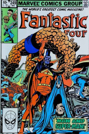 Couverture de FANTASTIC FOUR (1961) #249 - par John Byrne - lecubeacomics.com