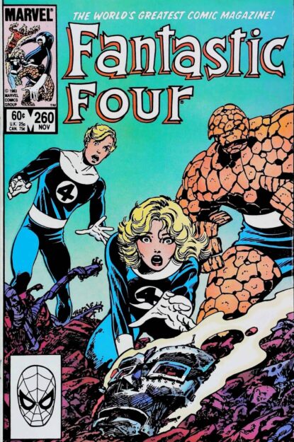 FANTASTIC FOUR (1961) #260 - Marvel - lecubeacomics.com Couverture de FANTASTIC FOUR (1961) #260 - par John Byrne - lecubeacomics.com