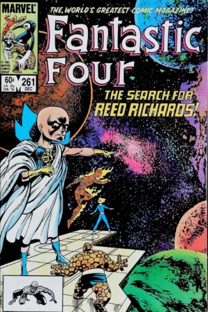 Couverture de FANTASTIC FOUR (1961) #261 - par John Byrne - lecubeacomics.com