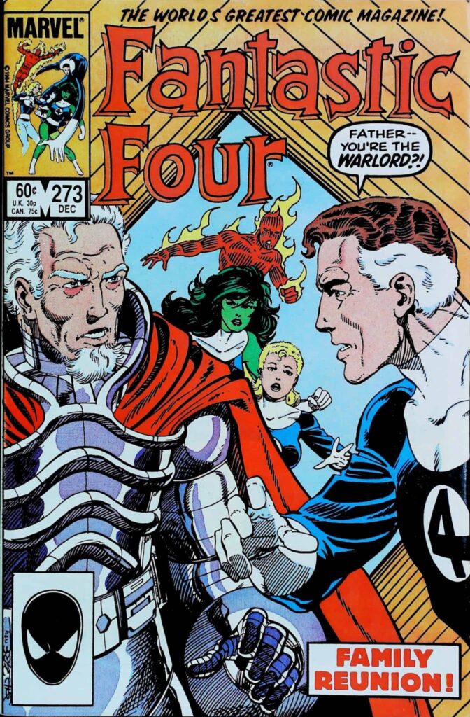 Fantastic Four #273, vue de l'exemplaire