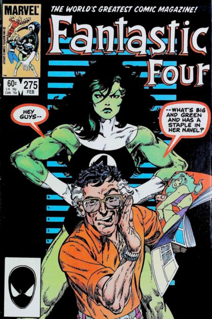 FANTASTIC FOUR (1961) #275 - Marvel - lecubeacomics.com Couverture de FANTASTIC FOUR (1961) #275 - par John Byrne - lecubeacomics.com