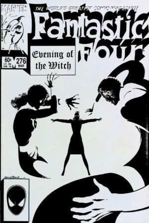 Couverture de FANTASTIC FOUR (1961) #276 - par John Byrne - lecubeacomics.com