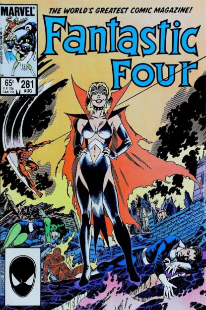 FANTASTIC FOUR (1961) #281 - Marvel - lecubeacomics.com Couverture de FANTASTIC FOUR (1961) #281 - par John Byrne - lecubeacomics.com