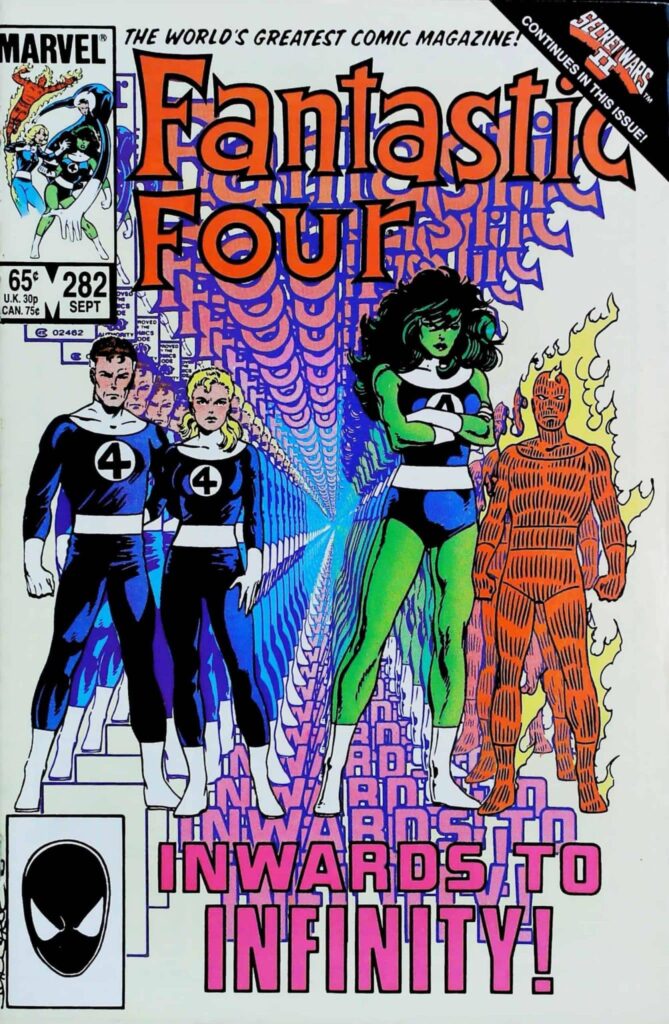 Fantastic Four #282, exemplaire VF 8.0, recto