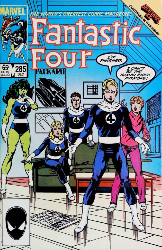 Fantastic Four #285, exemplaire VF 8.0, recto