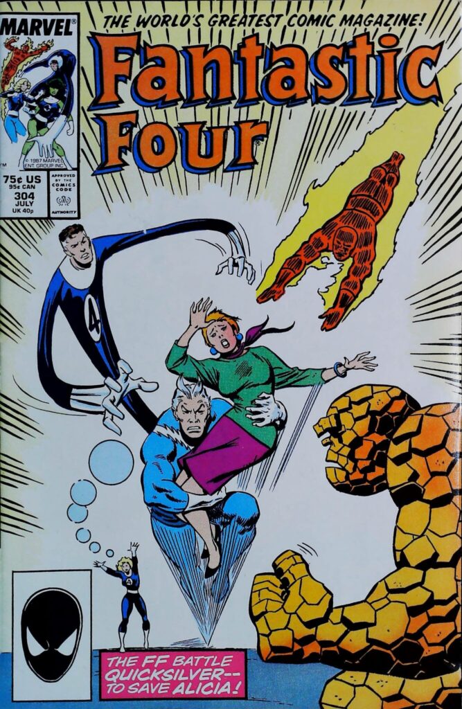 Fantastic Four #304, vue de l'exemplaire