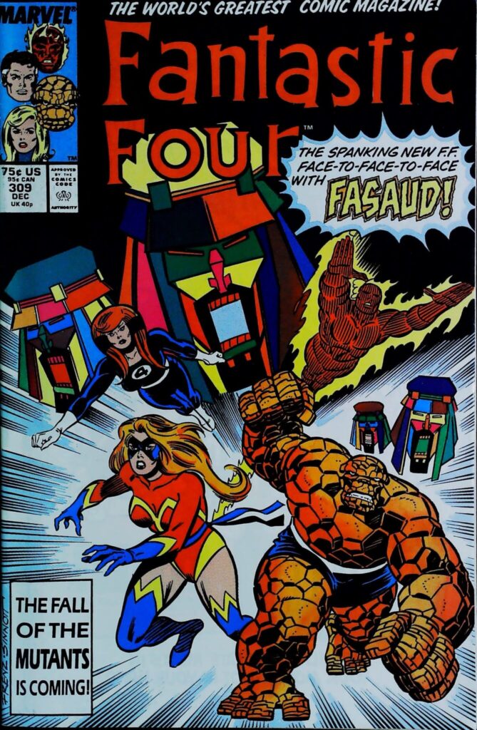 Fantastic Four #309, exemplaire FN 6.0, recto