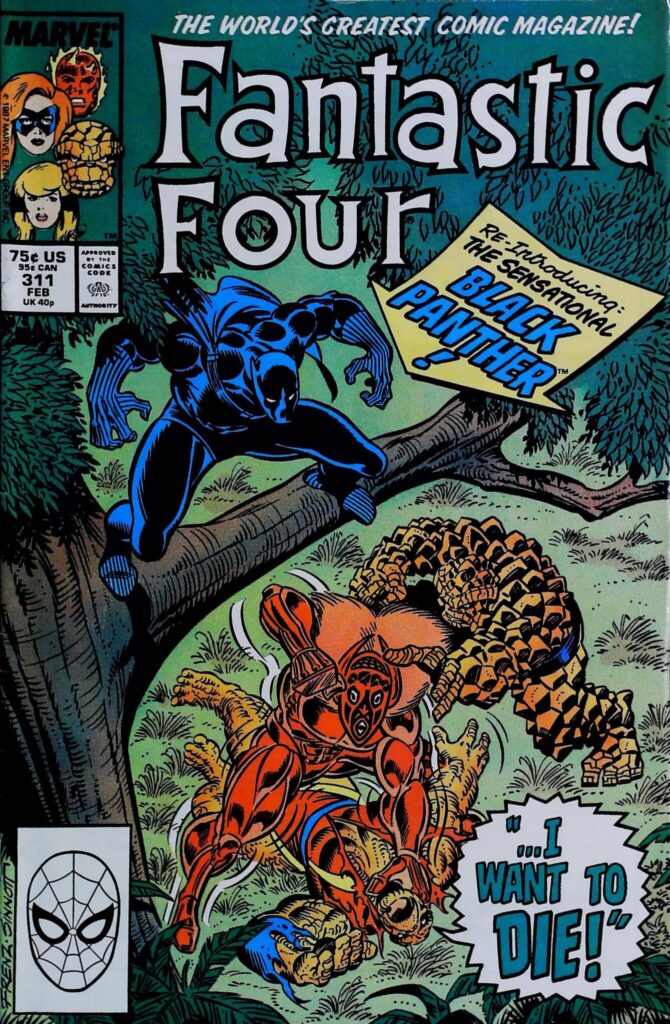 Fantastic Four #311, vue de l'exemplaire