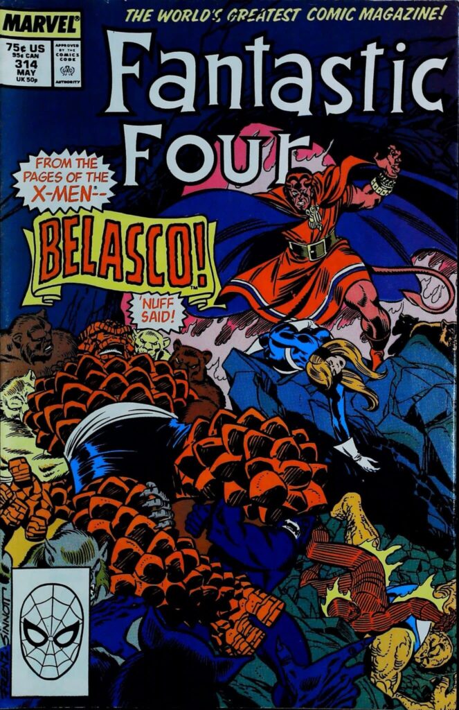 Fantastic Four #314, vue de l'exemplaire