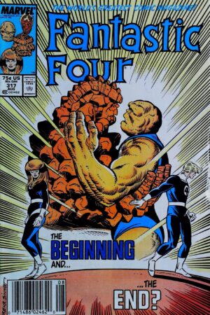 Couverture de FANTASTIC FOUR (1961) #317 - par Joe Sinnott - lecubeacomics.com