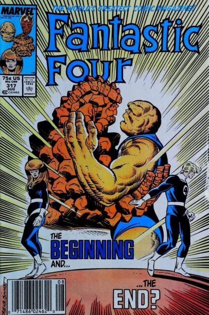 FANTASTIC FOUR (1961) #317 - Marvel - lecubeacomics.com Couverture de FANTASTIC FOUR (1961) #317 - par Joe Sinnott - lecubeacomics.com