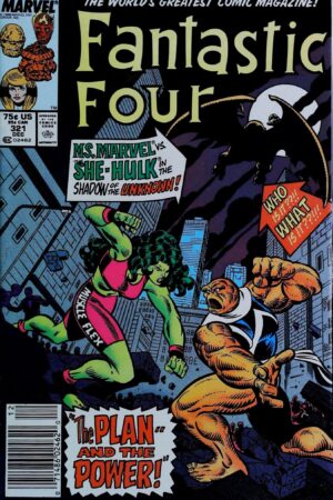 Couverture de FANTASTIC FOUR (1961) #321 - par Joe Sinnott - lecubeacomics.com