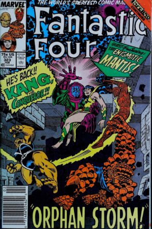 Couverture de FANTASTIC FOUR (1961) #323 - par Joe Sinnott - lecubeacomics.com