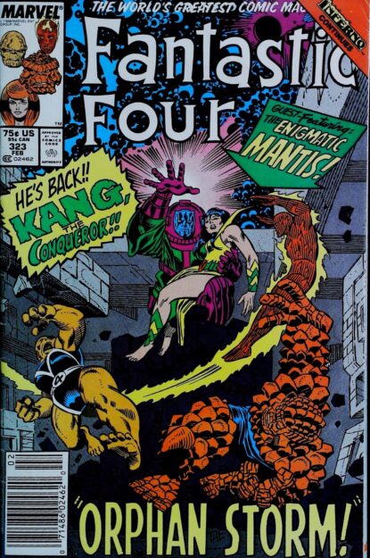 FANTASTIC FOUR (1961) #323 - Marvel - lecubeacomics.com Couverture de FANTASTIC FOUR (1961) #323 - par Joe Sinnott - lecubeacomics.com