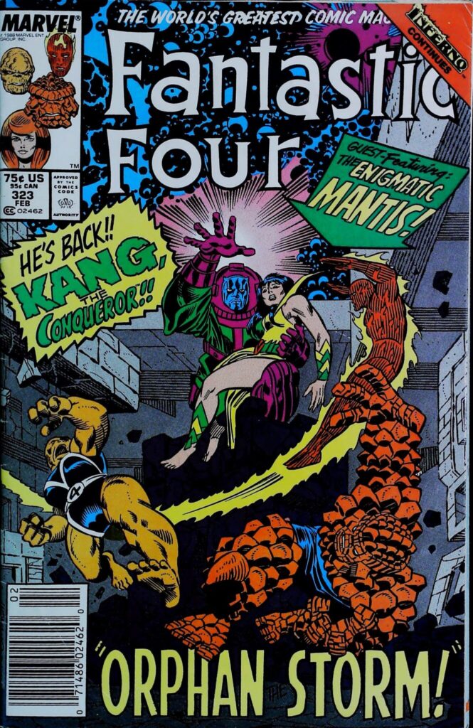 Fantastic Four #323, vue de l'exemplaire