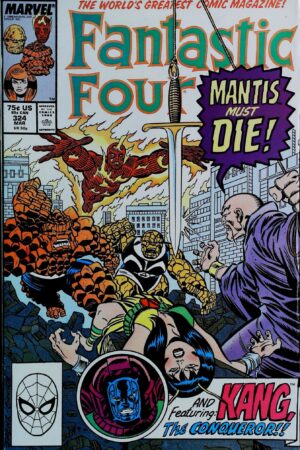 Couverture de FANTASTIC FOUR (1961) #324 - par Ron Frenz - lecubeacomics.com