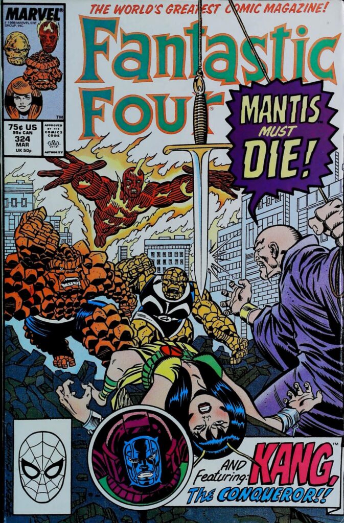 Fantastic Four #324, vue de l'exemplaire