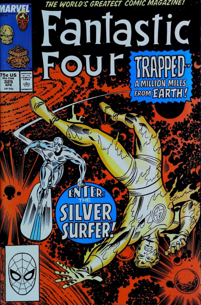 Fantastic Four #325, vue de l'exemplaire