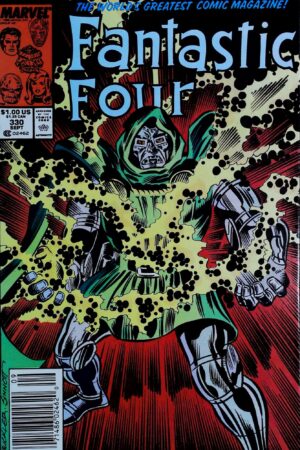 Couverture de FANTASTIC FOUR (1961) #330 - par Joe Sinnott - lecubeacomics.com