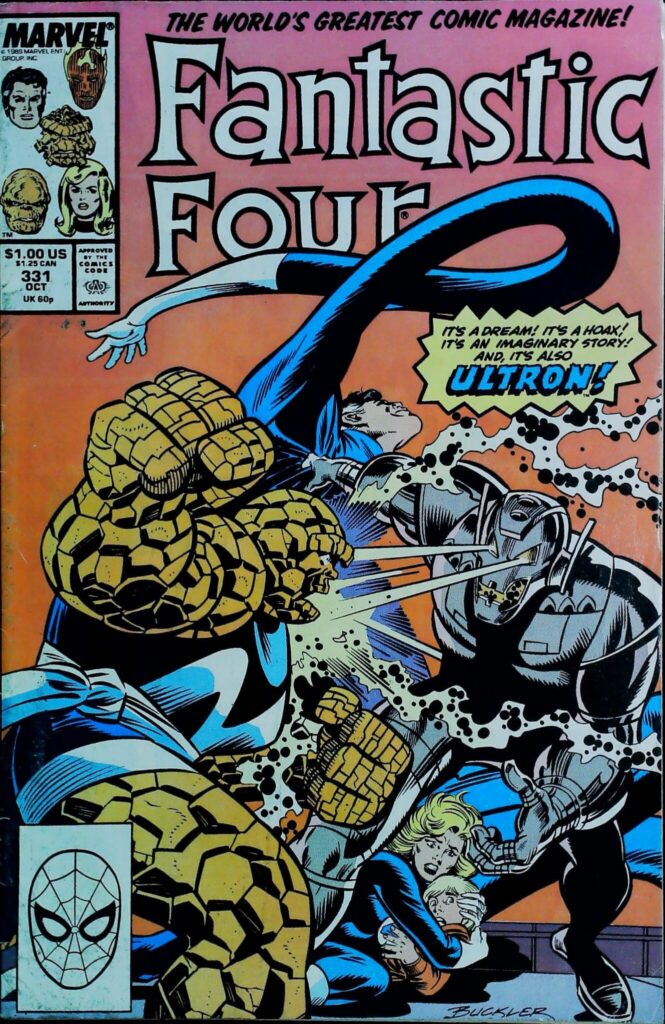 Fantastic Four #331, vue de l'exemplaire