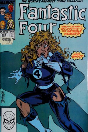 Couverture de FANTASTIC FOUR (1961) #332 - par Joe Sinnott - lecubeacomics.com