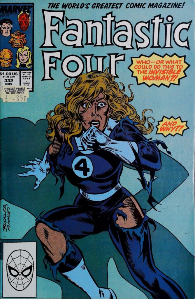 Fantastic Four #332, vue de l'exemplaire