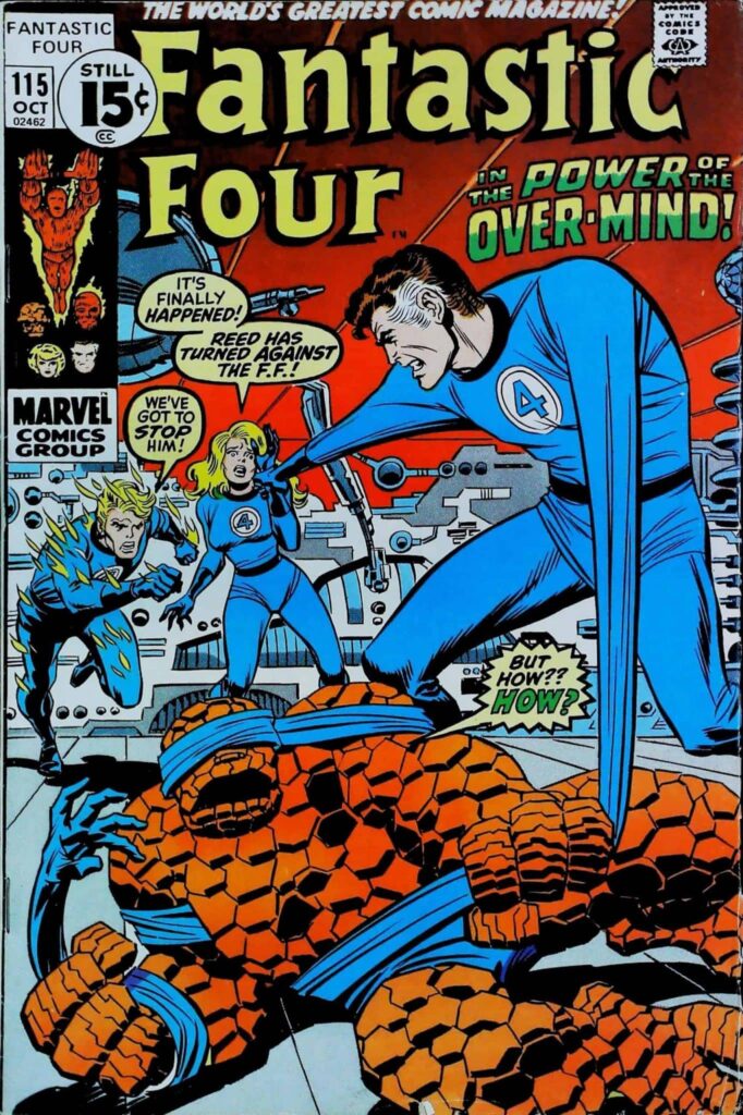 Fantastic Four #115, vue de l'exemplaire